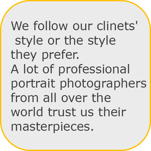 pro glamour portrait retouching follow photographer
