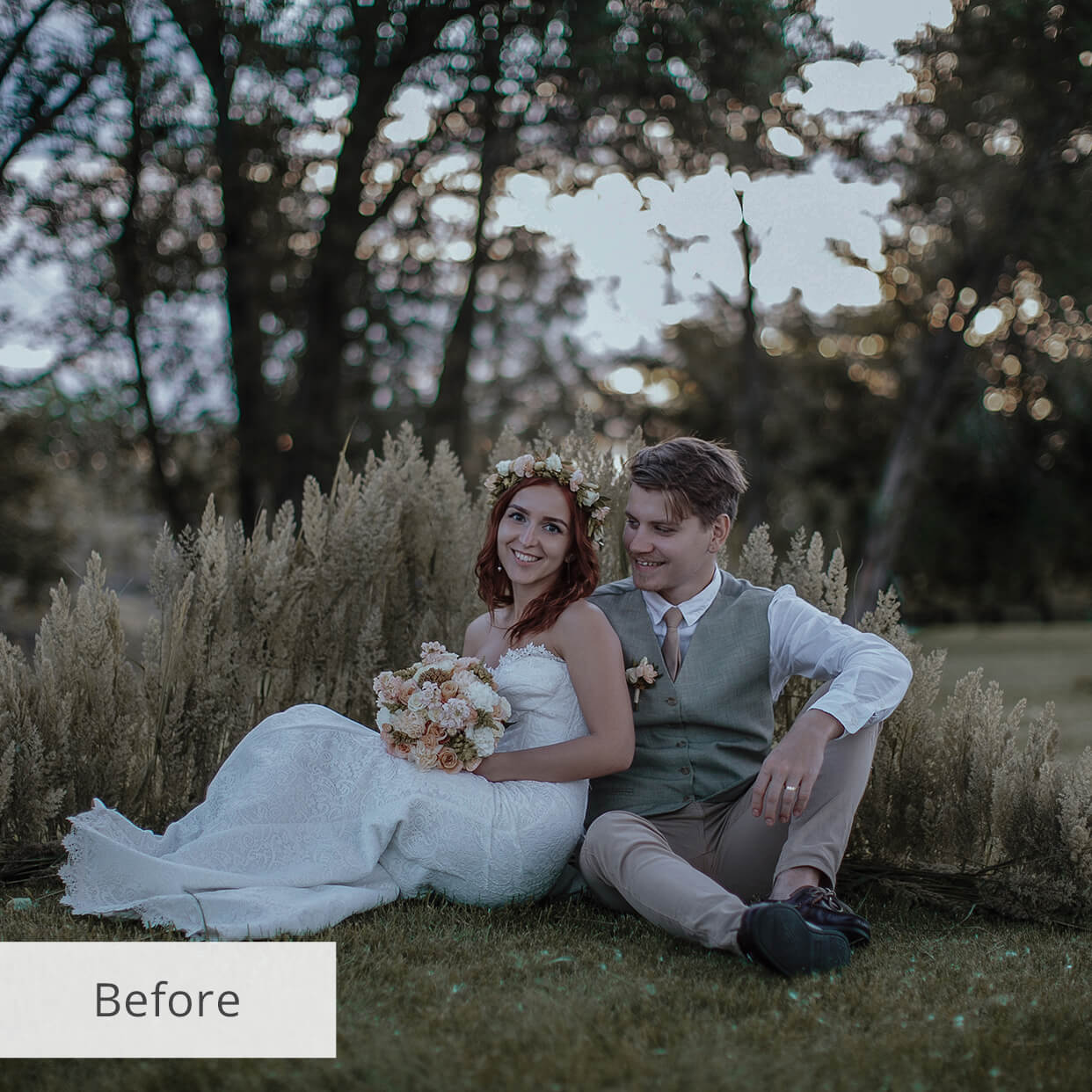 wedding lightroom presets before - mob