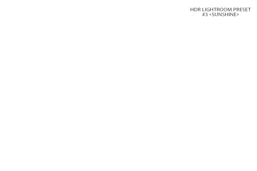 Free HDR Lightroom Preset Sunshine