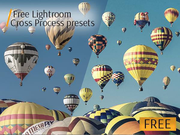 free lightroom presets cross process poster balloons
