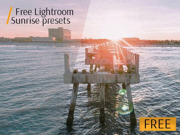 free lightroom preset sunrise poster nature