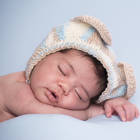 photography post production techniques newborn photo before