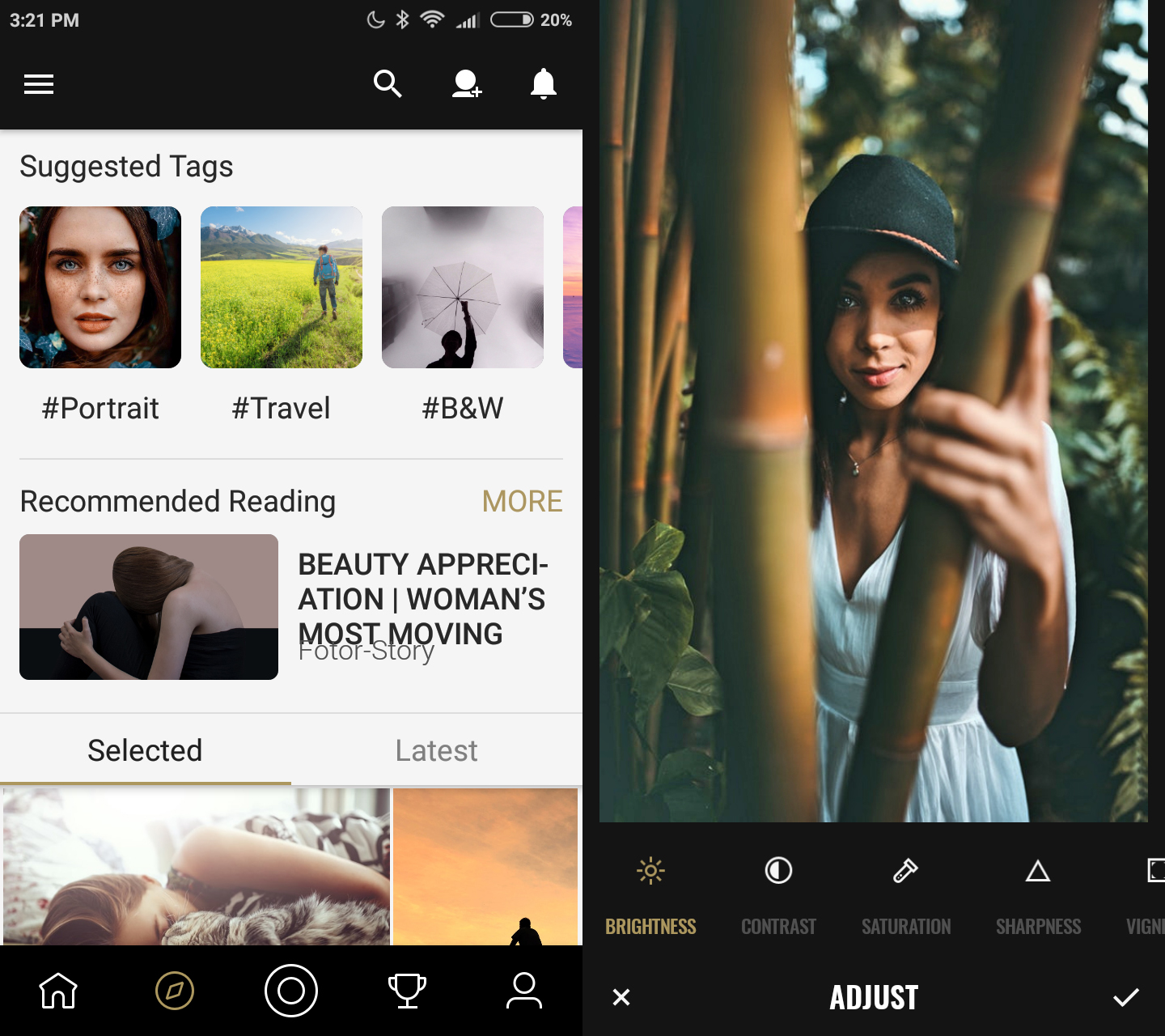 screenshot fotor photo editor app free