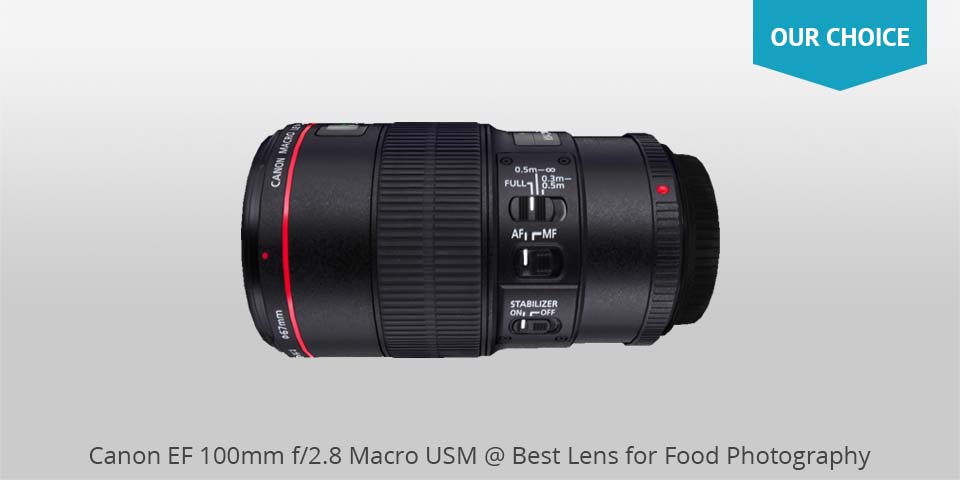 canon ef 100mm macro usm lens for food photo
