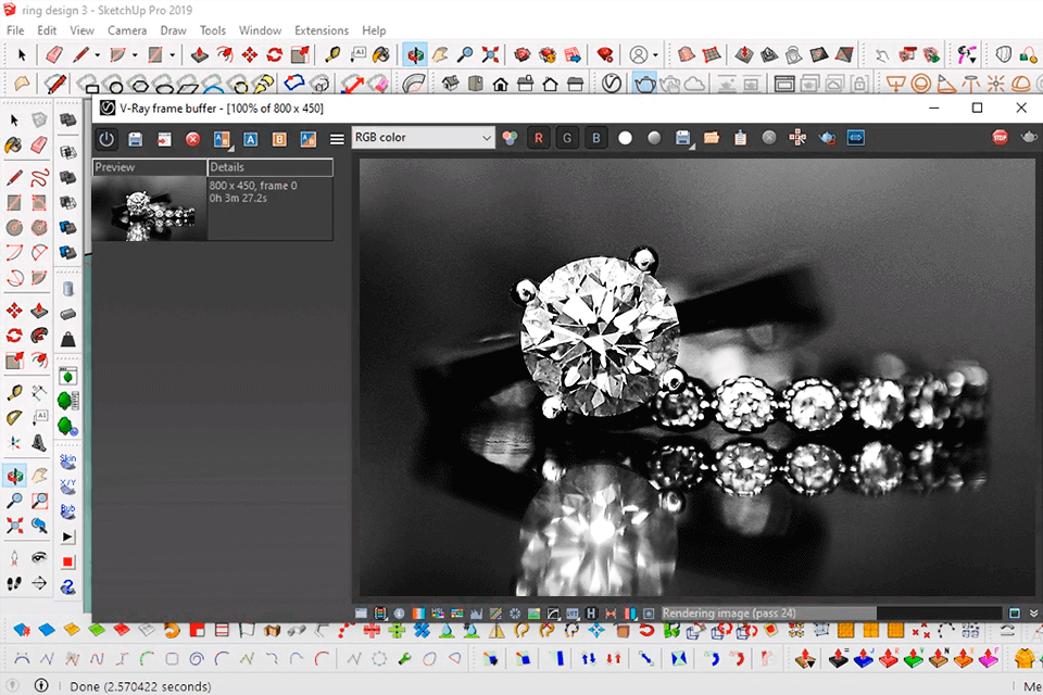 sketchup 3d modeling software for unity interface