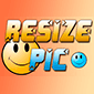 resizepic free photo resizing software logo
