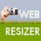 web resizer free photo resizing software logo