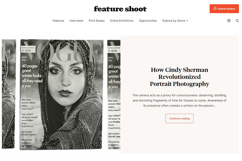 feature shoot magazine photography submissions