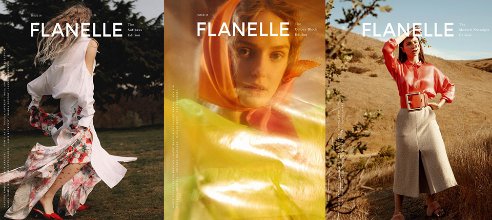 envío de fotografías de la revista Flanelle