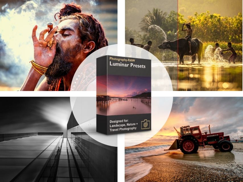 photography raw presets for luminar