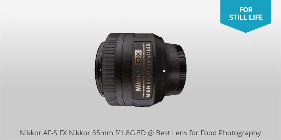 Nikon 35mm af-s lens for food photo