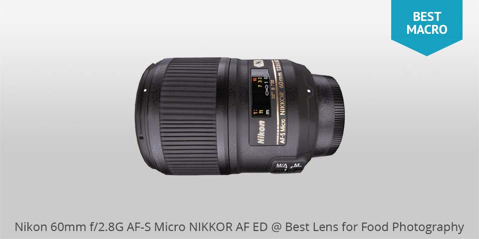Nikon 60mm af-s macro lens for food photo