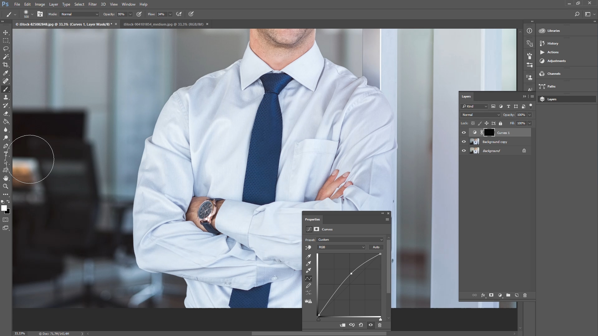 how to remove wrinkles from clothes in photoshop