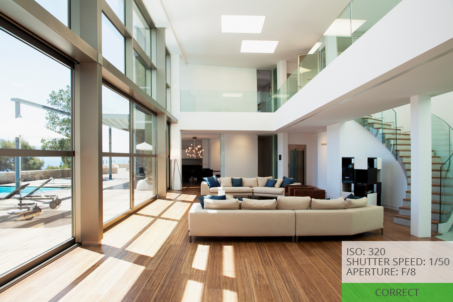 Real Estate Photography Camera Settings for Interior and