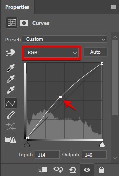 photoshop blanquea los dientes RGB