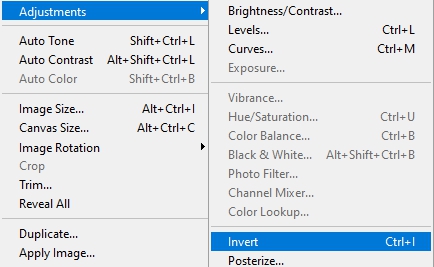  photoshop sbiancare i denti invertire le curve