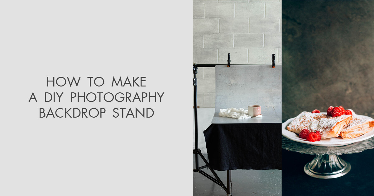 diy photo backdrop stand