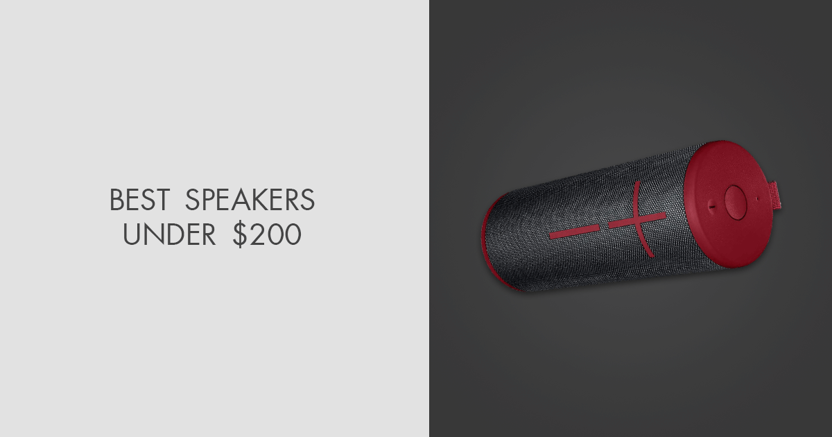 Best wireless speakers under sales 200