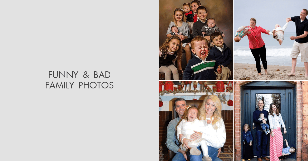 40 Bad Family Photos that Went Wrong