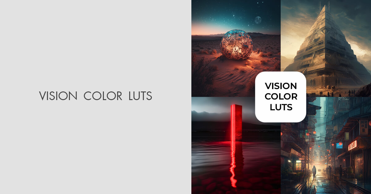 مراجعة تأثيرات Vision Color LUTs لتصحيح الالوان لعام 2024