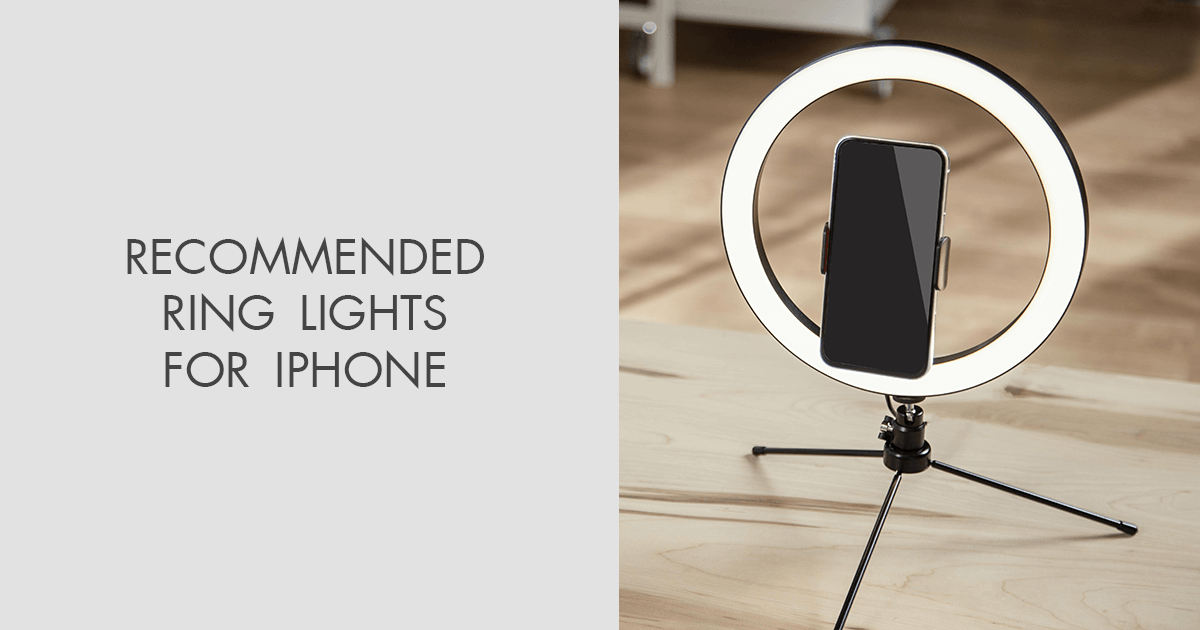 9 Best Ring Lights For iPhone in 2024