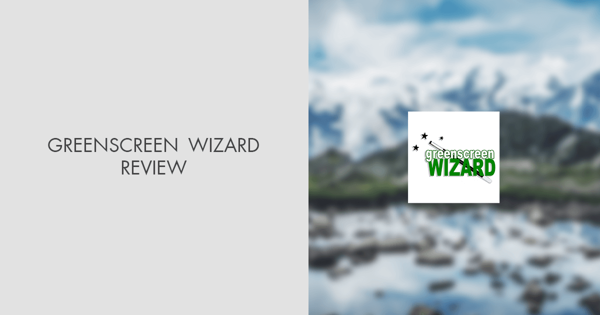 GreenScreen Wizard Green Screen Software Review 2023