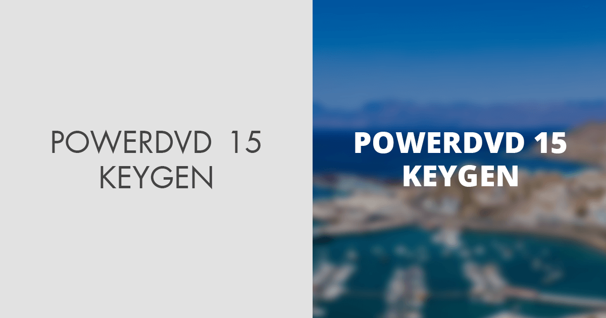 Cyberlink Power Media Player Keygen Photoshop