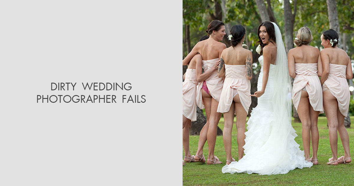 15 Dirty Wedding Photography Fails Your Should image