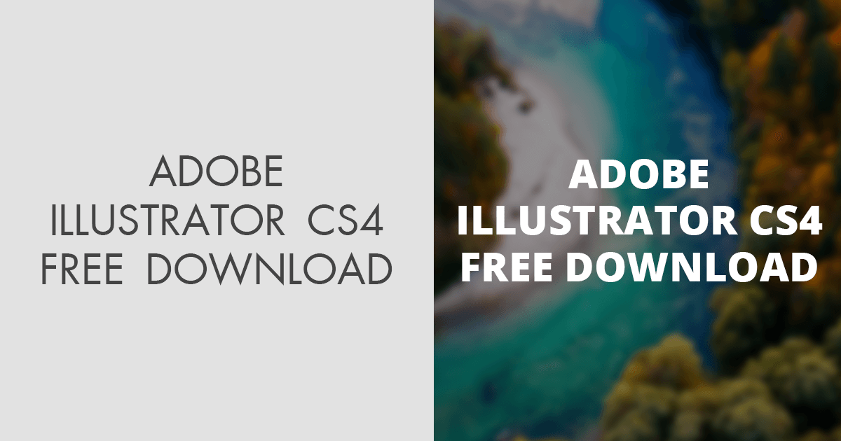 Adobe Illustrator Cs4 Mac Free Download