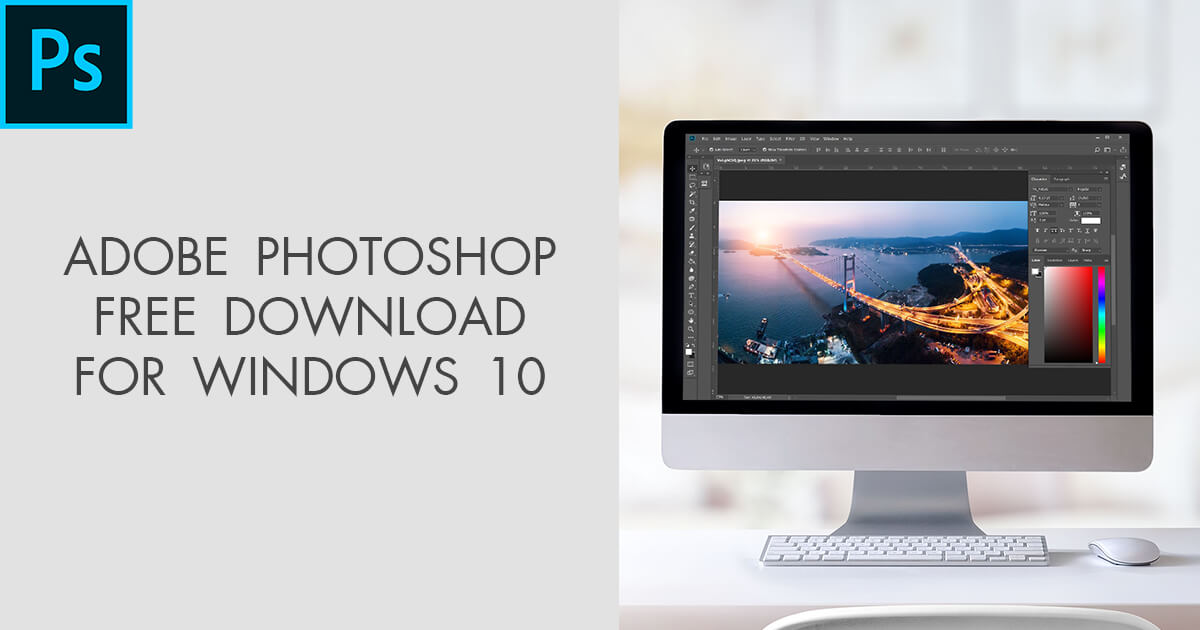 how to download photoshop to my computer