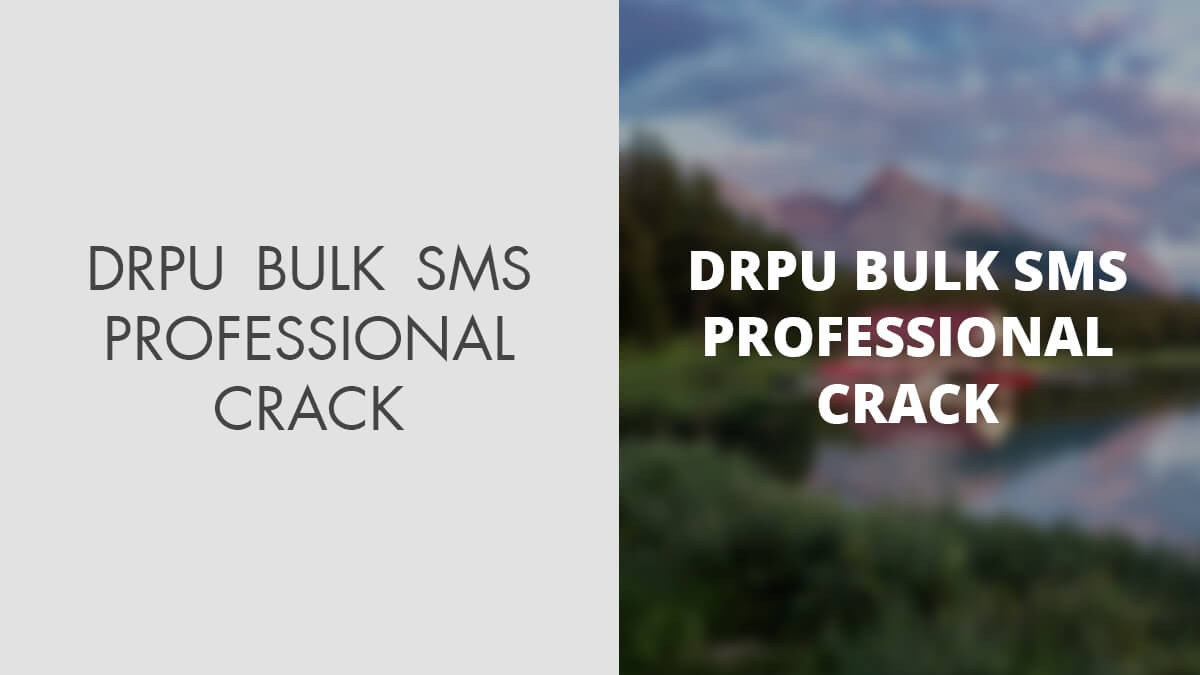 drpu bulk sms professional 7.0 1.3 crack free