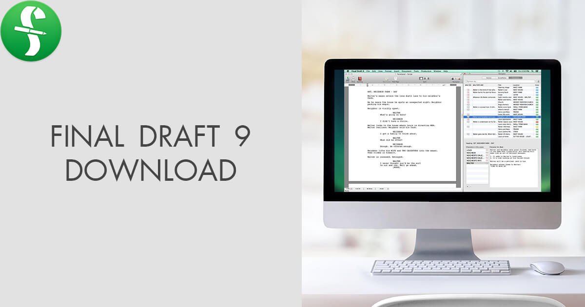 Final Draft 11.1.2 Build 77 Crack Full Version is Here !