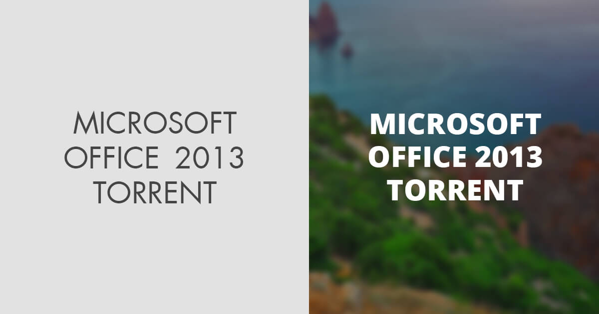 Microsoft Office 2013 Mac Torrent Download