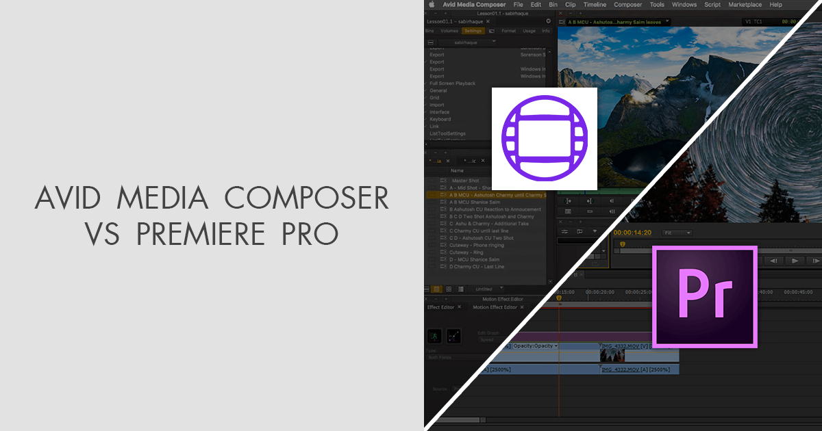 Compositor Alargar petrolero Avid Media Composer vs Premiere Pro: Which Software Is Better?