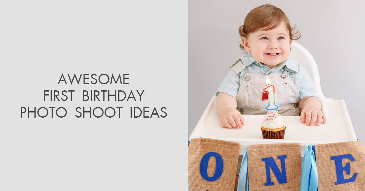 Adorable One-Year-Old Photoshoot Idea: A Timeless White Theme