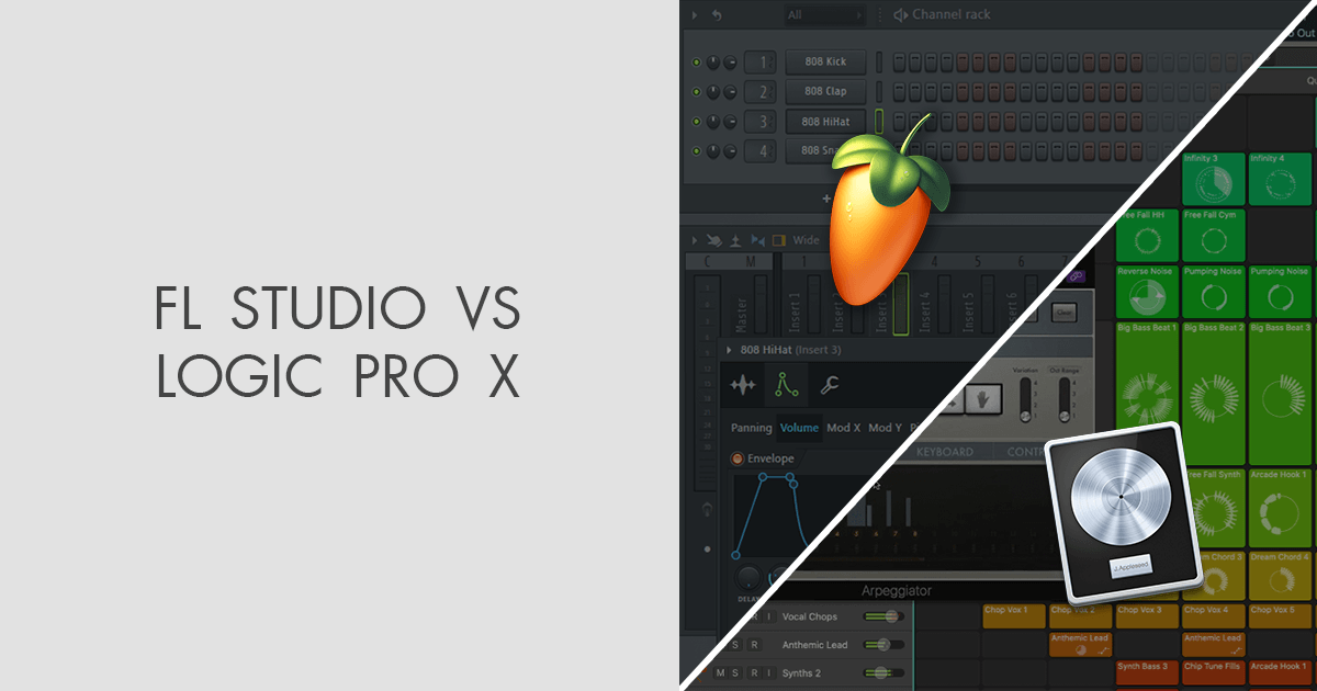 Logic Pro X vs FL Studio: Ease of use and sonic capabilities