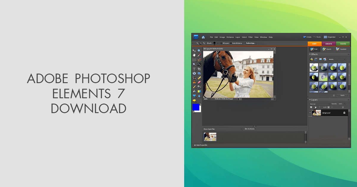 adobe photoshop elements 7.0 free download