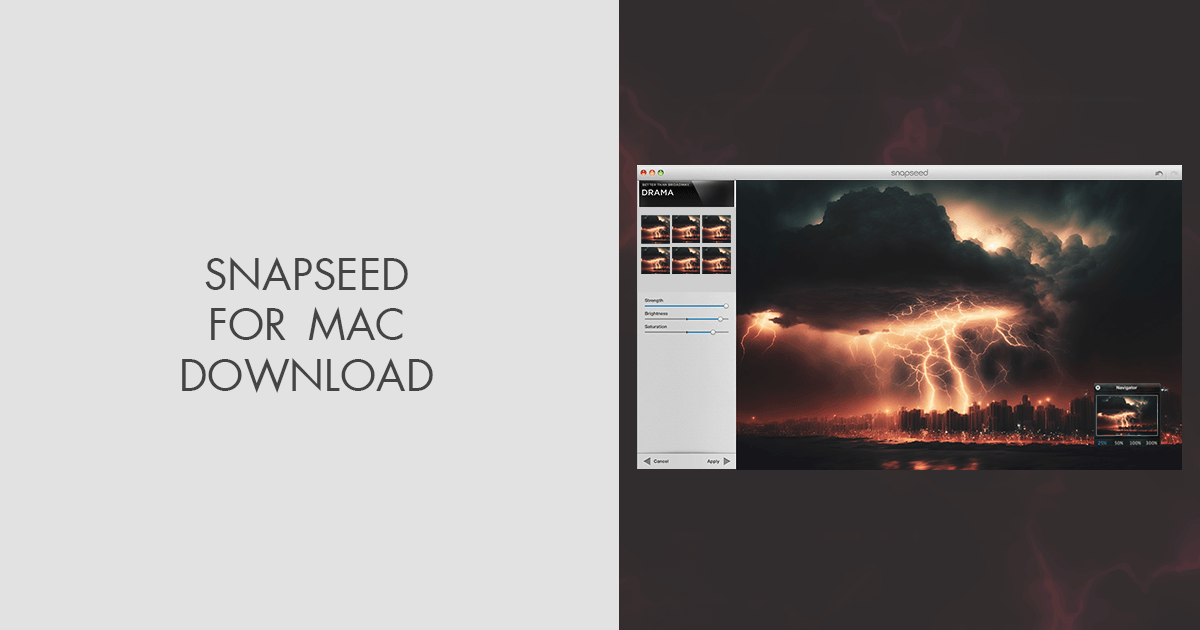 Snapseed Mac Os X Download