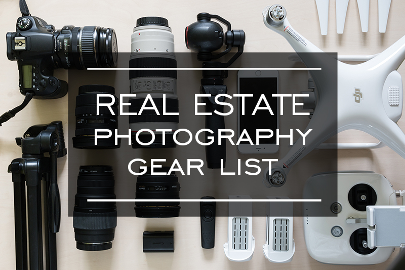 Real estate photography equipment for beginner