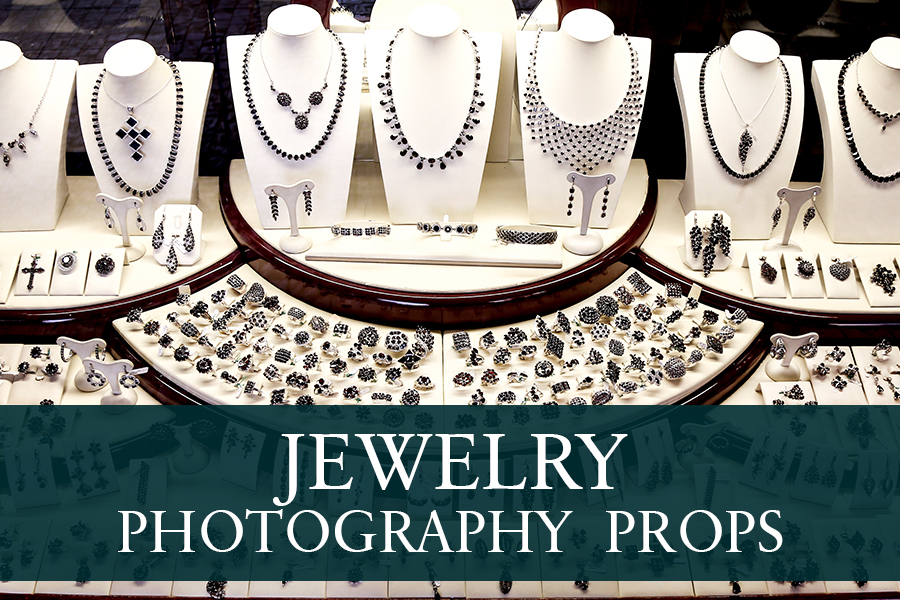 Jewelry photography props How to photograph jewelry on white background