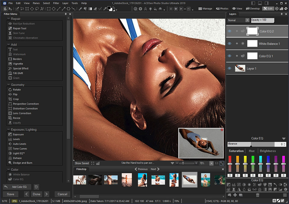 acdsee Photo Editor программа для редактирования фотографий для пк