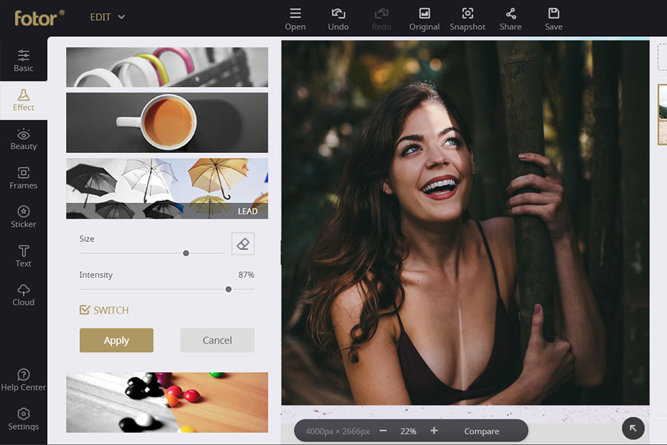 fotor free photo editor