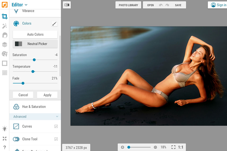 ipiccy free photo editor