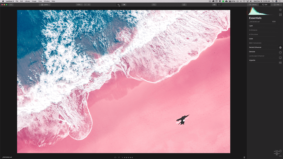 luminar software for photo editing on pc