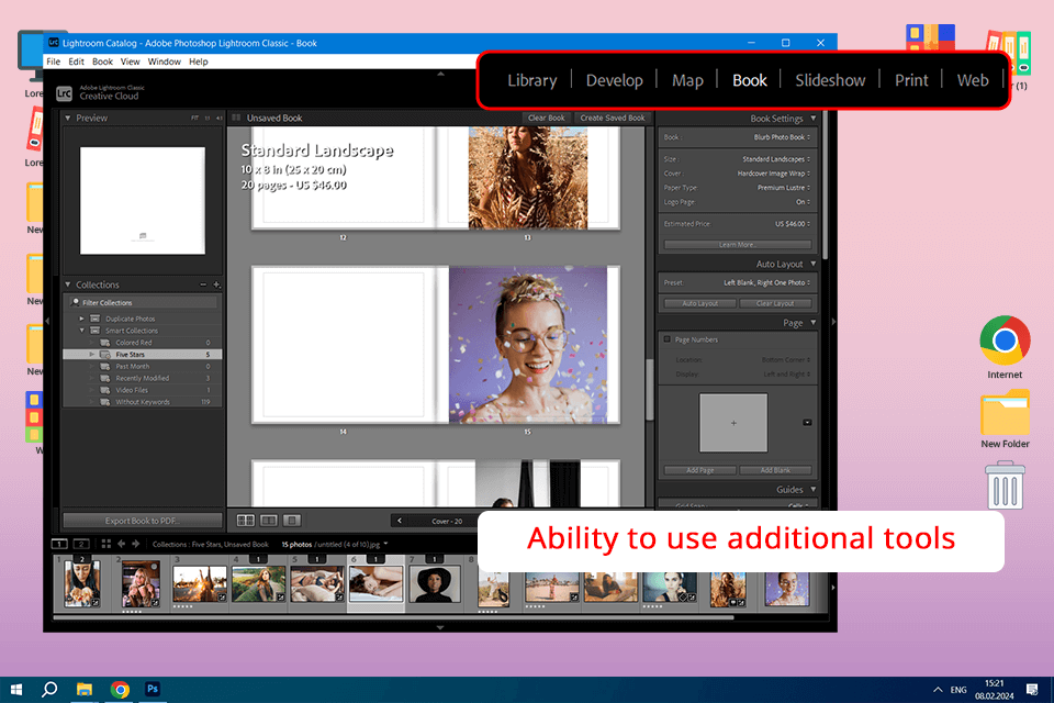 adobe lightroom additional tools