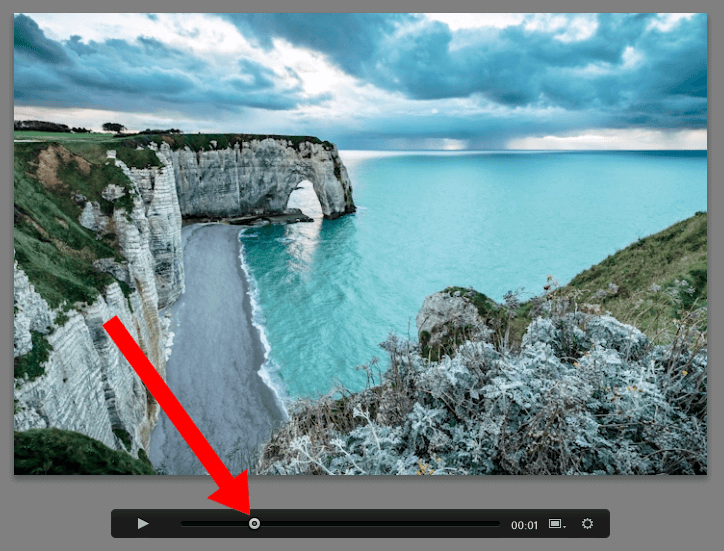 adobe lightroom for video playing process