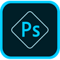 adobe photoshop express photo editing app for android logo