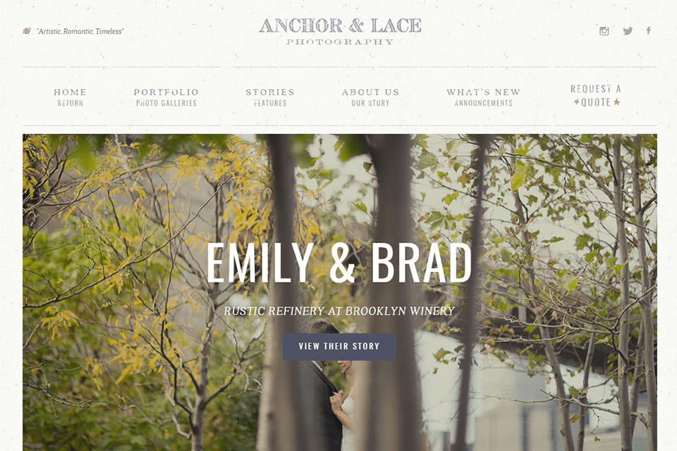 anchor and lace photography portfolio