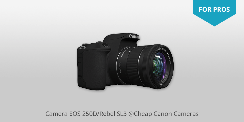 canon eos 250d rebel sl3 cheap canon camera