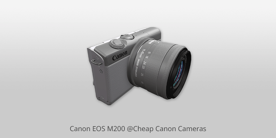 canon eos m200 cheap canon camera